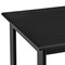 Armen Living Encinitas Outdoor Patio 5-Piece Bar Table Set in Aluminum with Gray Cushions SETODEN5BLGRY - alternate 9